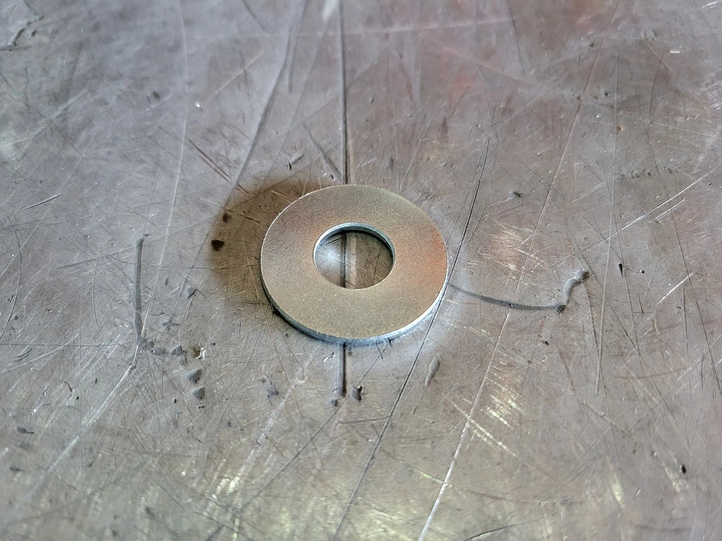 B-LINE 1/2" Zinc Plated Flat Washer 1/2FWZN (Box of 97)