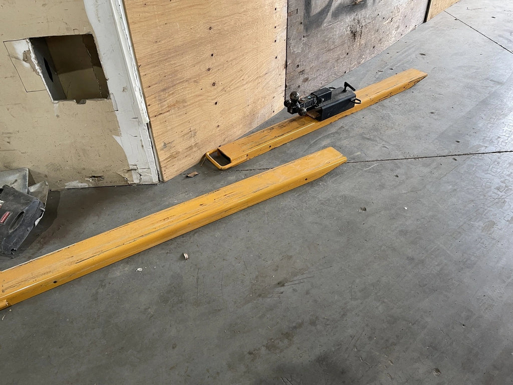 6' Yellow Fork Extensions