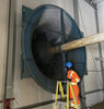 Axial Ventilation Fan & Air Tunnel w/ 1000hp Motor & Control Module