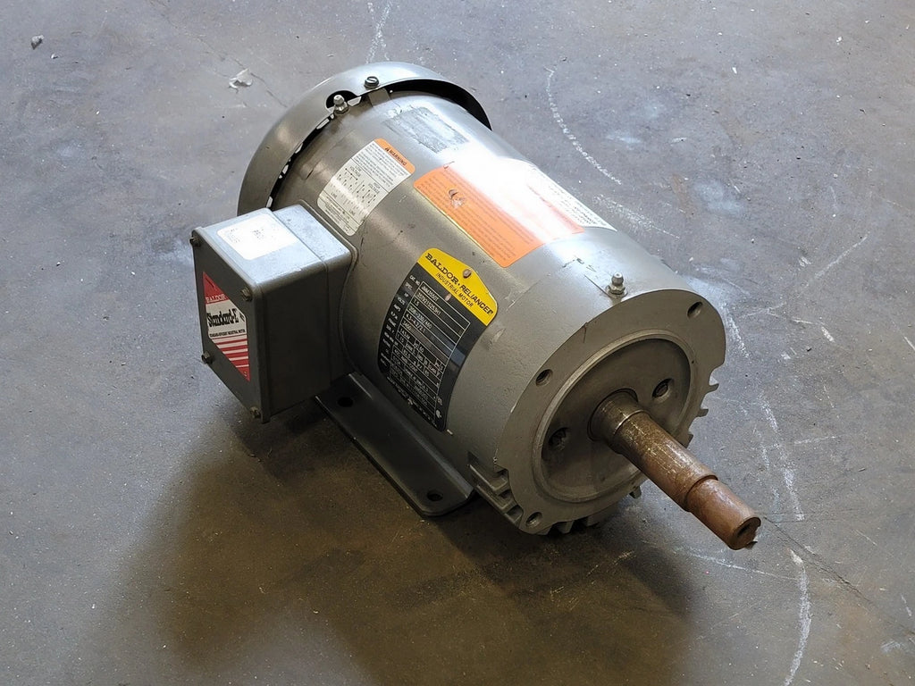 BALDOR 1.5 hp 208/230 volts, 3450 rpm, 143JM Electric Motor JMM3550T
