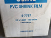 PVC Shrink Film Roll 100 Gauge 10" x 1500'  S-7757