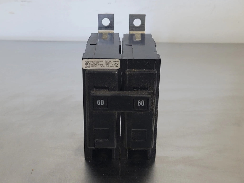 EATON 60 Amp, 2 Pole, 120/240 volts Circuit Breaker BA260