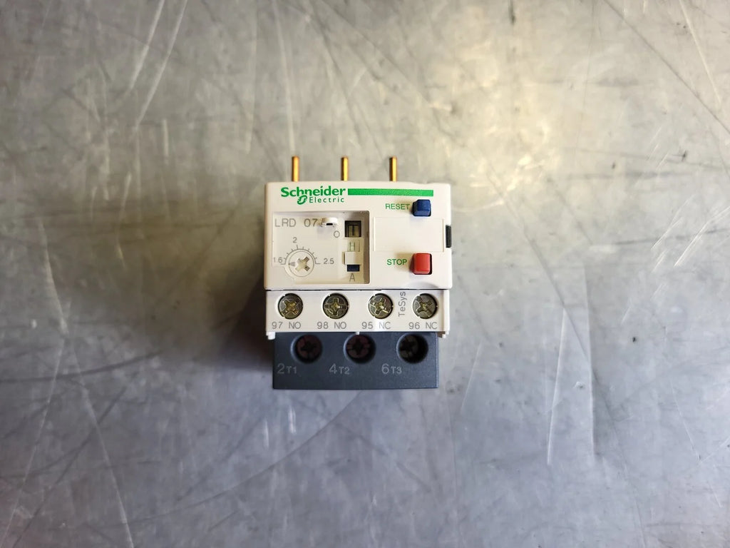 SCHNEIDER ELECTRIC 1.6-2.5 Amp Thermal Overload Relay LRD07 
