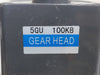 60W AC Inductor Motor 5RK60GU-EF w/ Gear Head 5GU 100KB