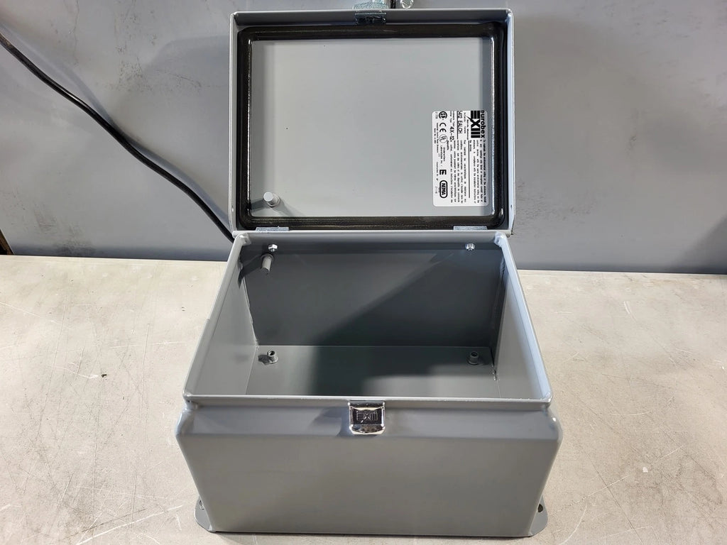 EUROBEX 5412 EALCH100806  Aluminum JIC Enclosure 10"x8"x6"