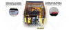 SOLARCAP Universal Tinted Forklift Canopy SC 33"L x 45"W