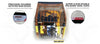 EEVELLE SOLARCAP Universal Tinted Forklift Canopy SC 33"L x 45"W 
