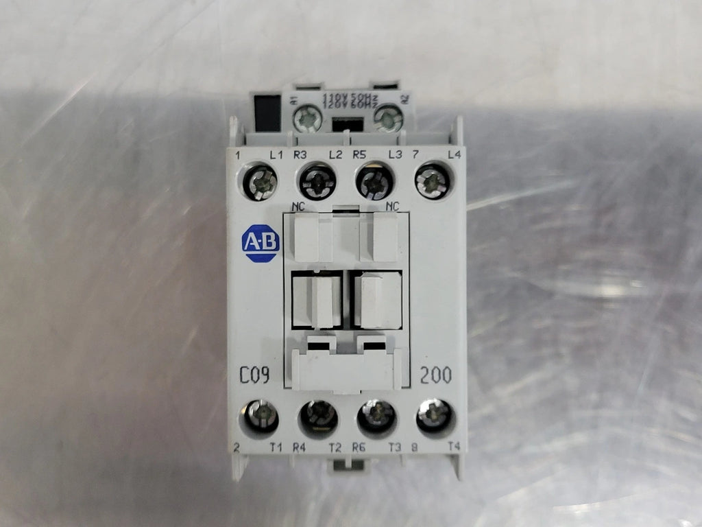 ALLEN-BRADLEY 9 Amp, 4 Pole, 1NO + 1NC, 110/120 VAC Coil Contactor 100-C09D200