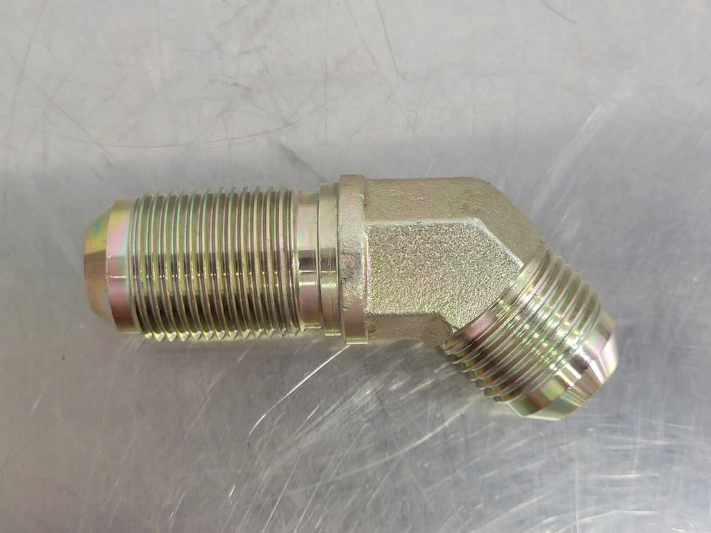 45 Deg Elbow Adapter M-12 JIC X M-12 JIC 3/4" x 3/4" (Bag of 3)