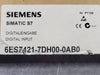 SIEMENS Simatic S7 Digital Input Module 6ES7-421-7DH00-0AB0