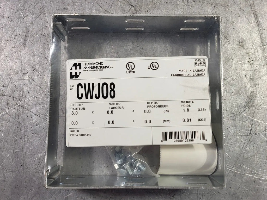 HAMMOND MANUFACTURING Joiner Extra Coupling CWJ08