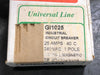 CUTLER-HAMMER 25 Amp, 1 Pole, 240 volts Circuit Breaker GI1025