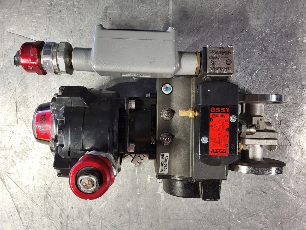 FOSSIL POWER SYSTEMS 90D Series 1/2in. Automatic Ball Valve Assembly 9650-0400-2106-1122-0522