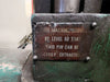 FJ EDWARDS 8' x 10 Gauge Power Leaf Brake M18SS2259/341