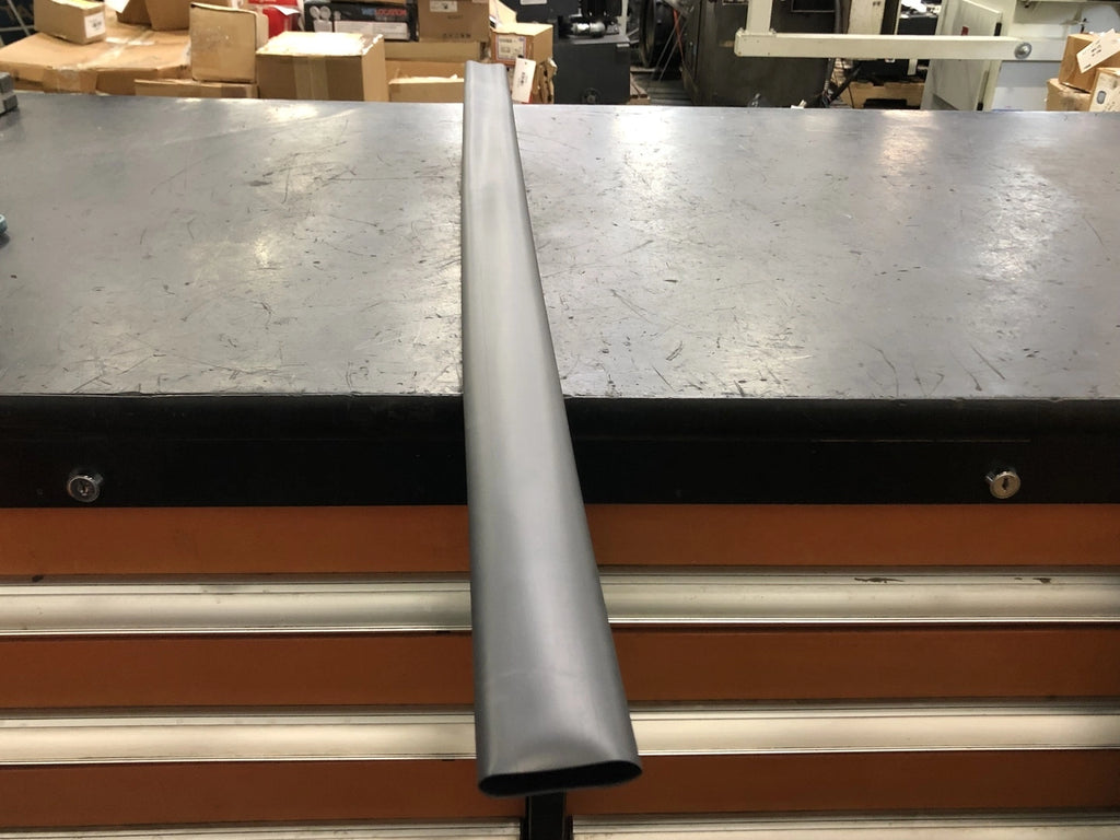 3M 1.5" x 48" Heat Shrinkable Flexible Polyolefin Tubing Black FP-301 (Bag of 12)