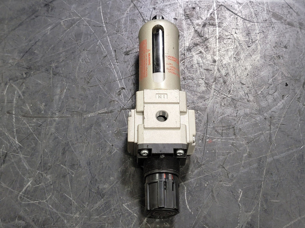 SMC Filter Regulator AW20-N01CH-CZ, 7-125 psi