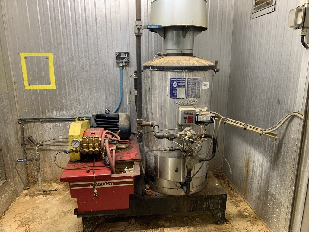 MAGIKIST 395,000 BTU/hr Gas Fired Heater HWG40 w/ Triplex Plunger Pump HX60