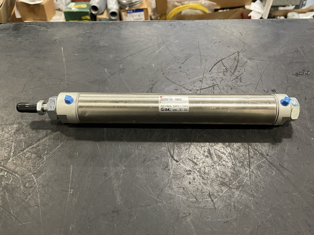 SMC Pneumatic Cylinder 1-1/2" Bore x 8" Stroke NCDME150-0800C