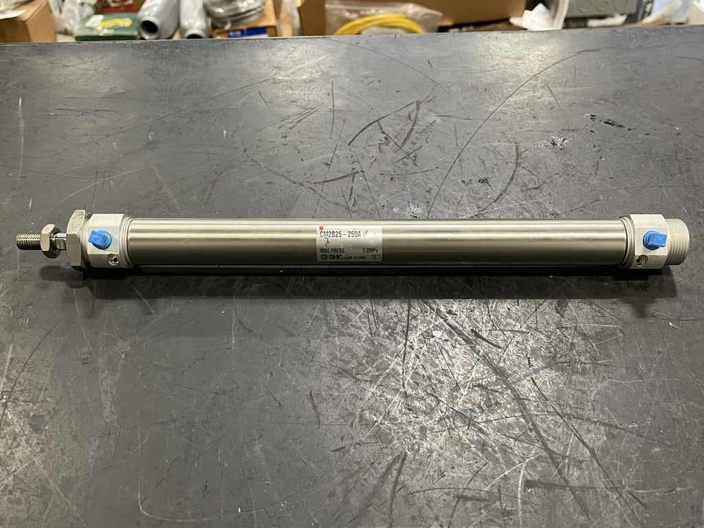 SMC Pneumatic Cylinder 0.98" Bore x 9.84 Stroke CM2B25-250A 