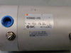 Pneumatic Cylinder NCDGBA63-0100, 2-1/2" Bore x 1" Stroke