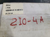 POTTER & BRUMFIELD I/O Relay Module Rack 210-4A