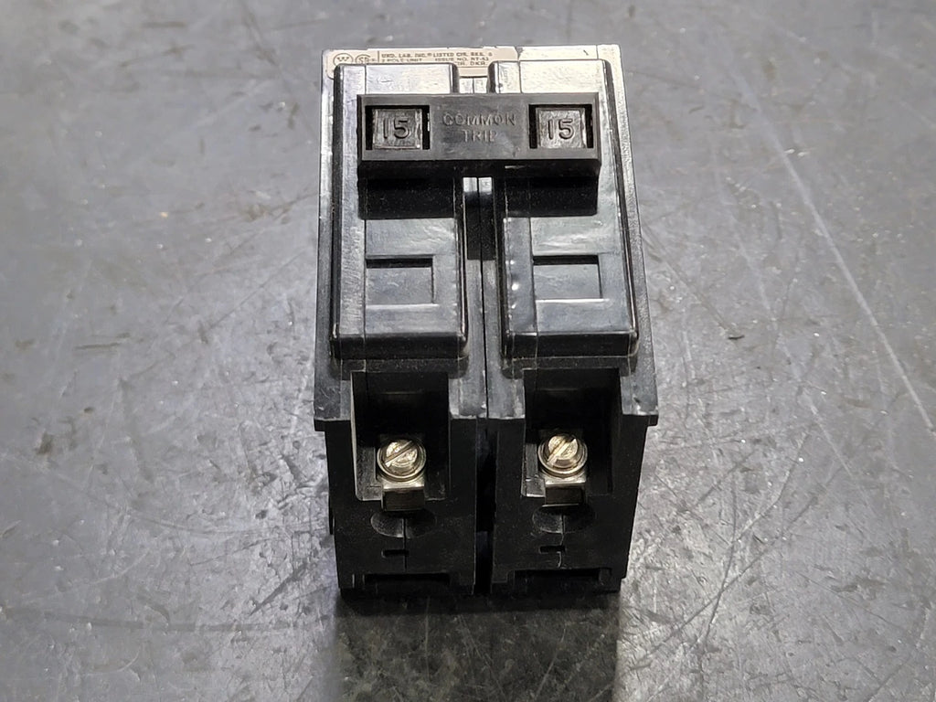 WESTINGHOUSE 15 Amp, 2 Pole, 120/240 volts Circuit Breaker BA215