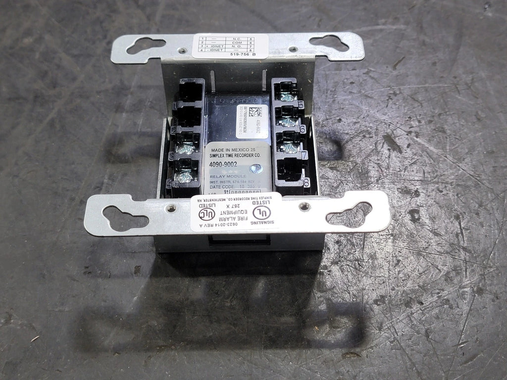 SIMPLEX TIME RECORDER CO. Relay Module 4090-9002