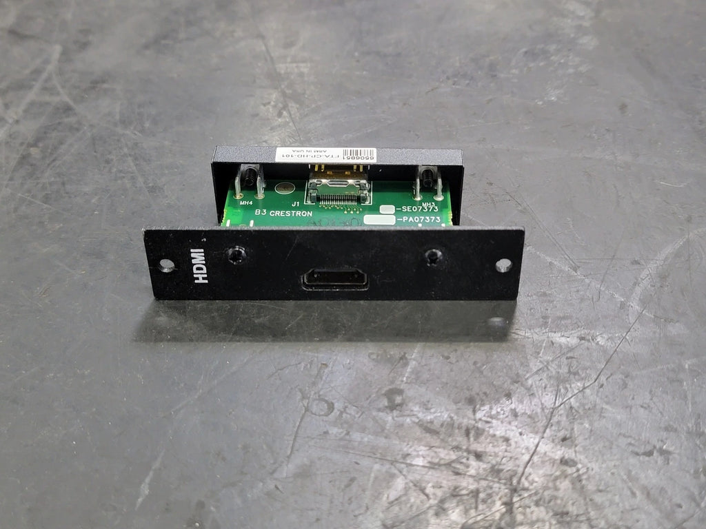 CRESTRON HDMI Flip Top Connector Plate FTA-CP-HD-101