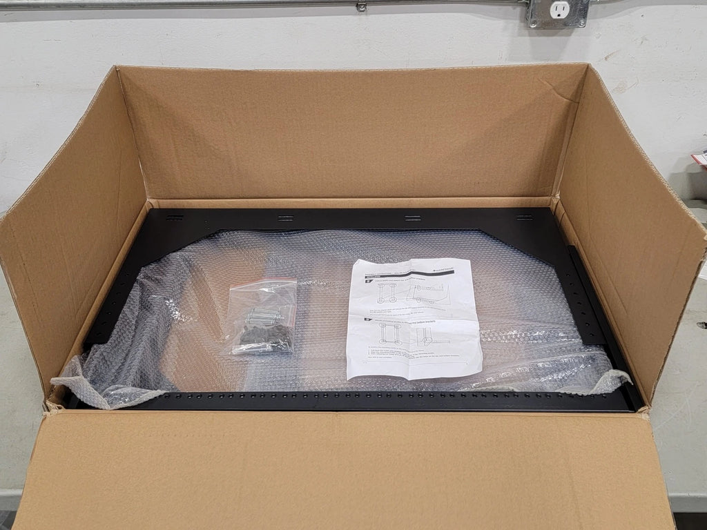 MAINFRAME Adjustable Dual Swing Relay Rack ADS-RR-15U