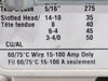 EATON 125 Amp, 3 Pole, 600 volts Circuit Breaker FD3125