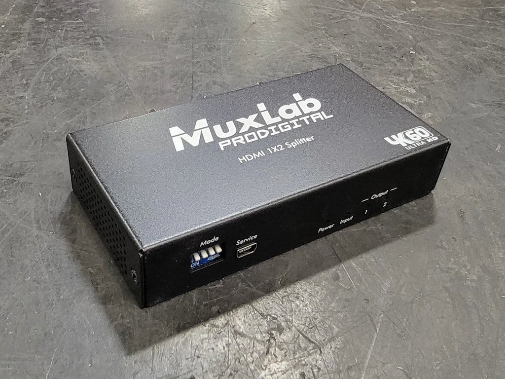 MUXLAB Prodigital HDMI 1X2 Splitter, 4K/60, 500425