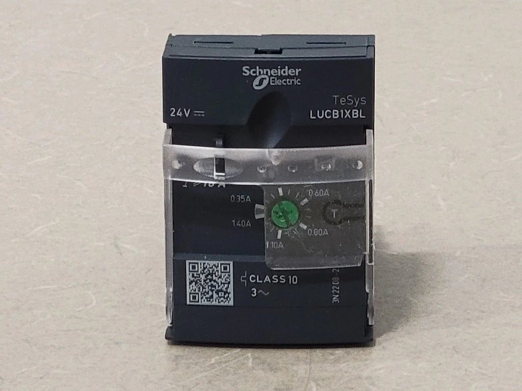 SCHNEIDER ELECTRIC 0.35-1.4 Amp 24 VDC Advanced Starter Control Unit LUCB1XBL