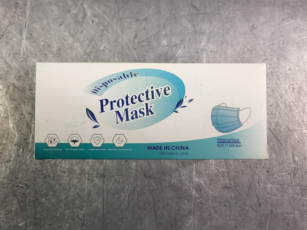 Disposable Protective Mask 17.5 x 9.5 cm, Non Medical, (Total 3000 pcs)