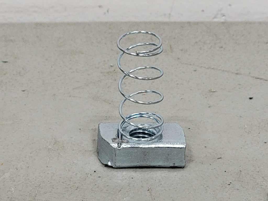 ALLYCO SUPPLY 1/2" Strut Nut w/ Spring 105ZP-01200 (Box of 98)