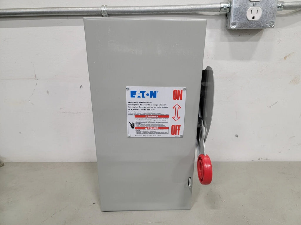 EATON 30 Amp Non-Fused Heavy Duty Safety Switch 1HD361NF