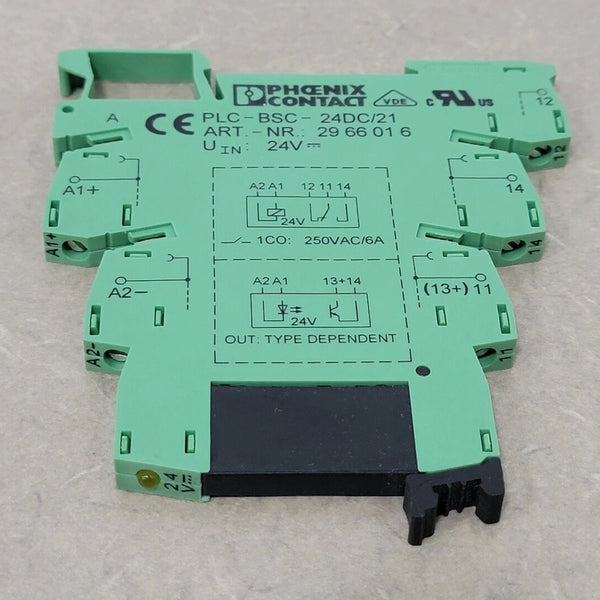 PHOENIX CONTACT PLC RSC 24UC/21 21AU Relaismodul – 2 Wechsler, 24 V AC/DC, Im Set Mit 10 Stück PHOENIX CONTACT PLC RSC 24UC/21 21AU Relaismodul – 2 Wechsler, 24 V AC/DC, Im Set Mit 10 Stück