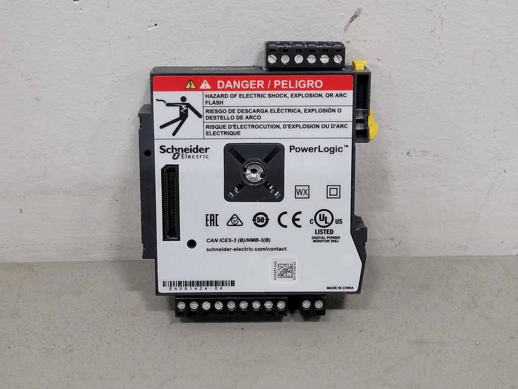 SCHNEIDER ELECTRIC PowerLogic PM8000 - I/O Module-Digital-6 Inputs 2 relays outputs METSEPM89M2600