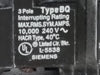 SIEMENS 80 Amp, 3 Pole, 240 volts Circuit Breaker BQ380