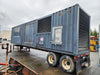 MTU/MARATHON Genset 860 kW 480V Diesel Container w/ Chassis 