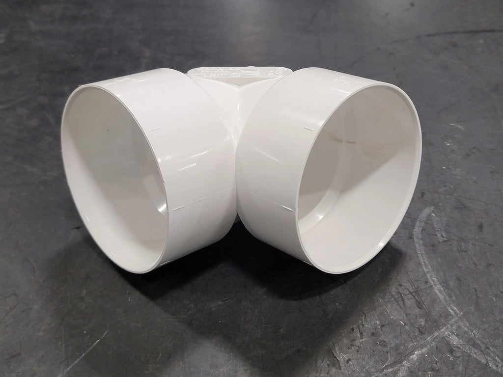 CANPLAS 3" 90 Degree PVC Sewer Drain Elbow 4153 (Box of 62)
