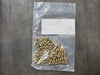 ILSCO Grounding Screw 1/4"-28 x 7/16", Zinc Yellow, E153 (Box of 37 pack)
