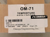 OMEGA OM-71 Temperature Data Logger w/ Display