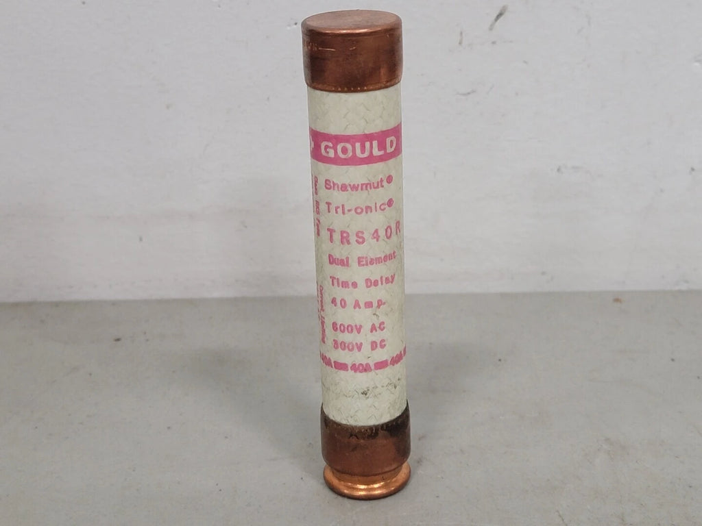 GOULD 40 Amp Class RK5 Time Delay Fuse TRS40R (Bag of 3 pcs)