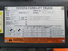 TOYOTA 5,000 lb Forklift 7FGU25