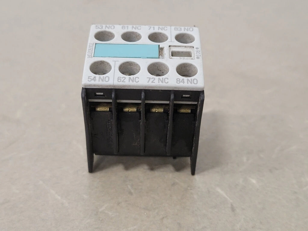 SIEMENS Auxiliary Contact Block 3RH1911-1FA22