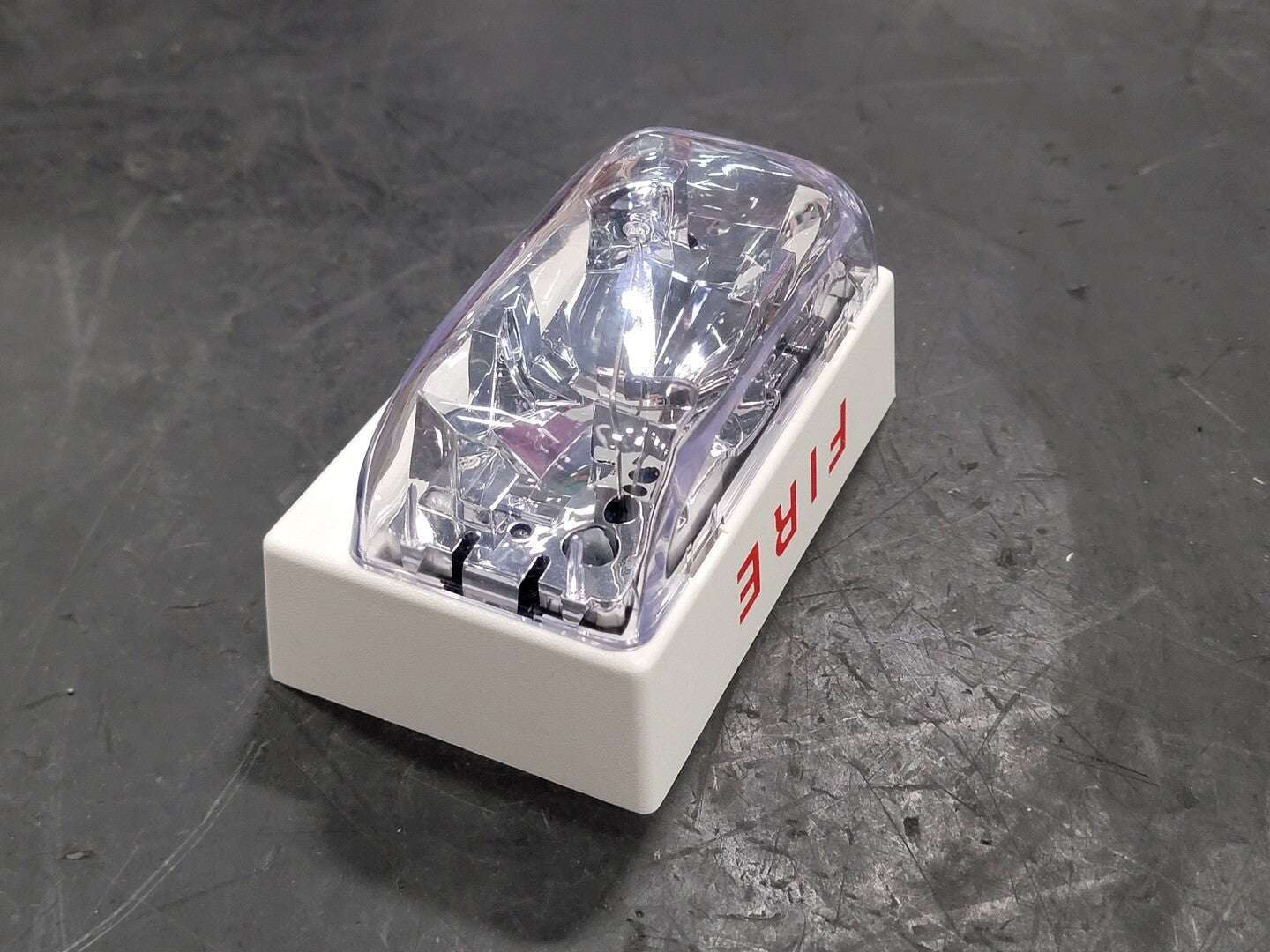 SIMPLEX Multi-Candela Ceiling Mount Addressable Strobe White 4906-9204
