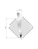 EUROSTAMP Part No. 1055 @ 805mm 30 Degree Straight Punch (Segmented)
