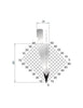EUROSTAMP Part No. 1056 @ 415mm 30 Degree Straight Punch