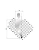 EUROSTAMP Part No. 1162 @ 805mm 60 Degree Gooseneck Punch (Segmented)