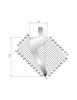 EUROSTAMP Part No. 1272 @ 415mm 60 Degree Gooseneck Punch